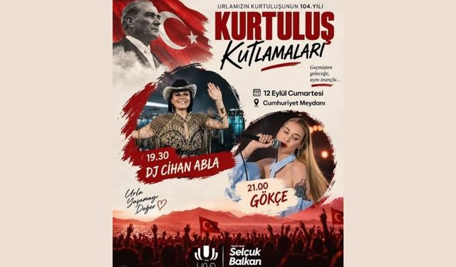 Urla’da kurtuluş coşkusu yaşanacak