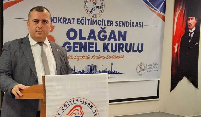 Mehmet Güleç, DES Genel Başkan Yardımcısı oldu