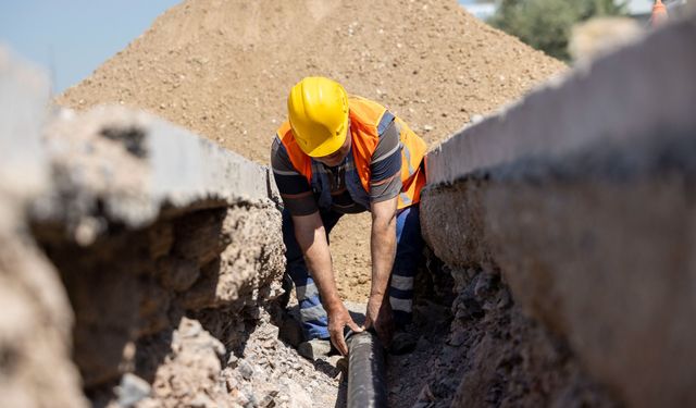 Sarnıç’ın 75 kilometrelik su şebekesi bir yılda yenilendi!