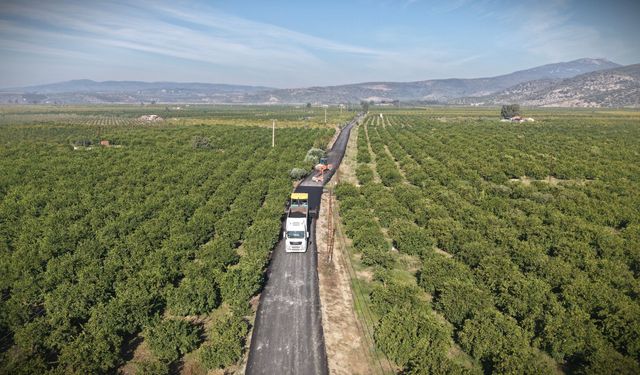 Selçuk’ta 15,5 kilometrelik yol yenileniyor