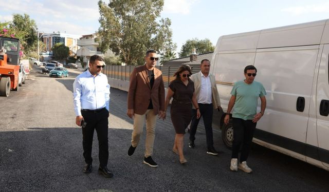 Çiğli’de asfalt seferberliği hız kesmiyor