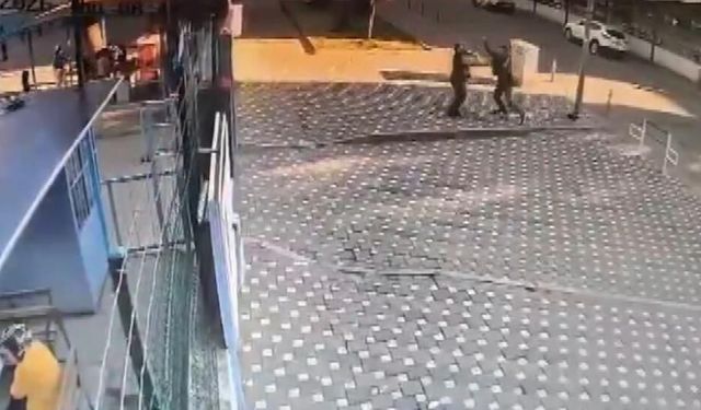 İzmir'de okul önünde bekçiyle öğretmen arasında arbede!