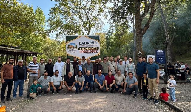 Balıkesir’de din görevlileri aileleriyle piknikte buluştu