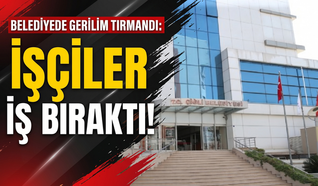 Çiğli Belediyesi’nde gerilim tırmandı: İşçiler iş bıraktı!