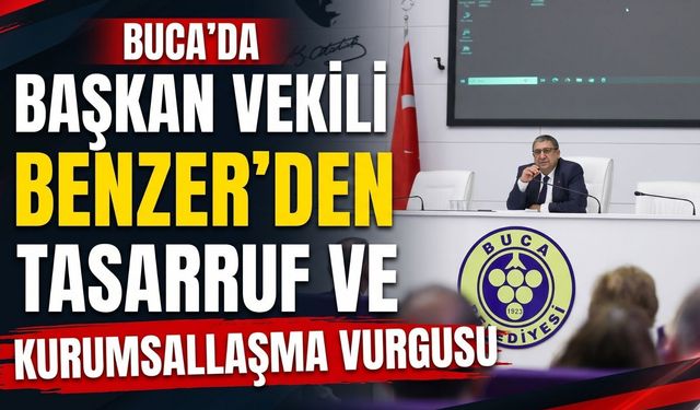 Buca’da Benzer’den tasarruf ve kurumsallaşma mesajı