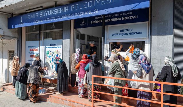 İzmir’de 15 noktada sosyal destek hizmeti