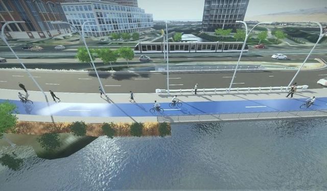 Çiğli’de trafiği rahatlatacak köprü için imzalar atıldı