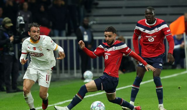 Galatasaray, Lille deplasmanında 4 golle kazandı