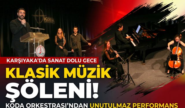 Karşıyaka Oda Orkestrası yeni sezonu açtı