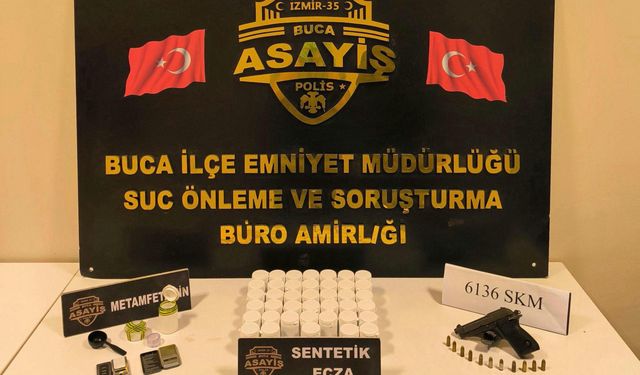 İzmir'de aranan şüpheliye operasyon!