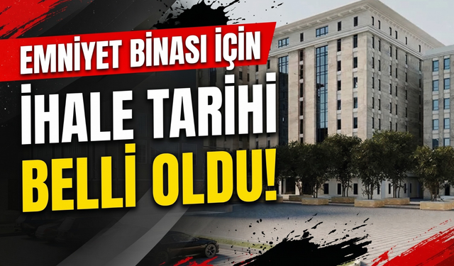 İzmir Emniyet binası için ihale tarihi belli oldu!