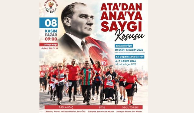 Karşıyaka’da Ata’dan Ana’ya Saygı Koşusu için geri sayım başladı