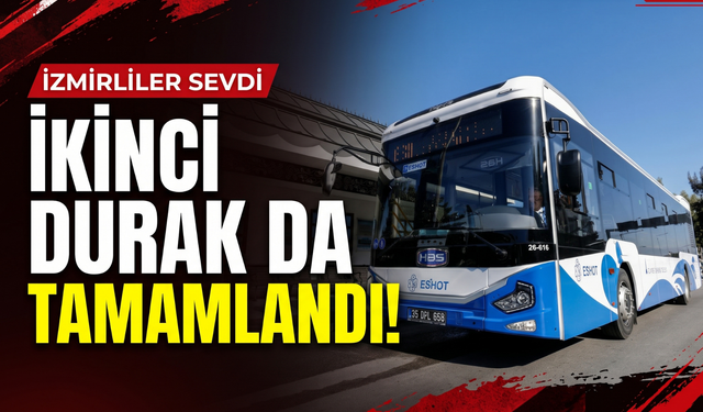 İzmirliler sevdi, ikinci durak da tamamlandı!
