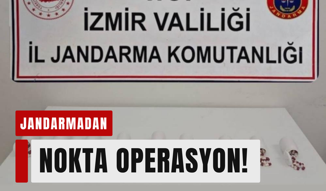Seferihisar’da hap operasyonu: 2 tutuklama!