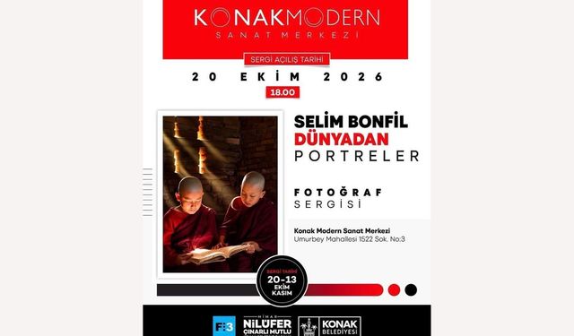 Konak’ta 'Dünyadan Portreler' sergisi açılıyor