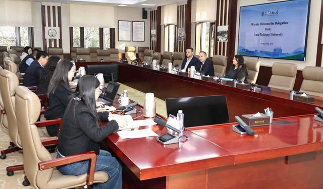 İzmir Bakırçay Üniversitesinden Çin ile akademik iş birliği