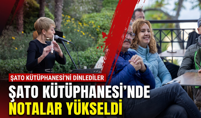Şato Kütüphanesi’nde ders molasına canlı müzik dokunuşu!