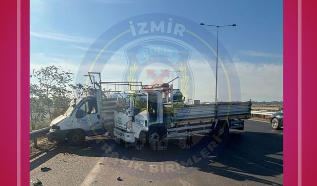 Otoyolda trafik kazası