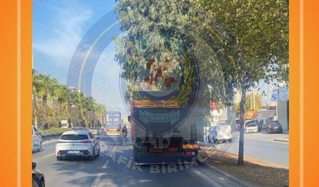 Ankara Caddesi’nde kamyon arızası