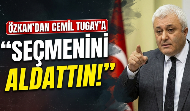 Tuncay Özkan’dan Tugay’a sert çıkış: 'İstifa et!'