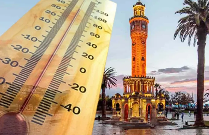 İzmir 17 Temmuz'da alev alev: Termometreler 35,9 dereceyi görecek!
