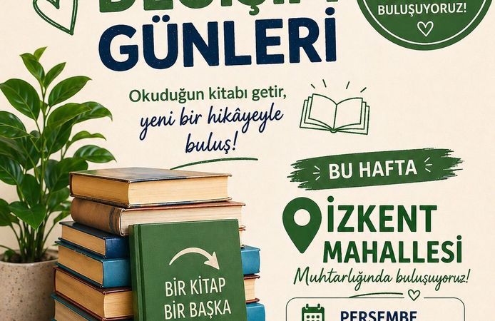 Buca’da kitaplar elden ele: Değişim günleri başlıyor!