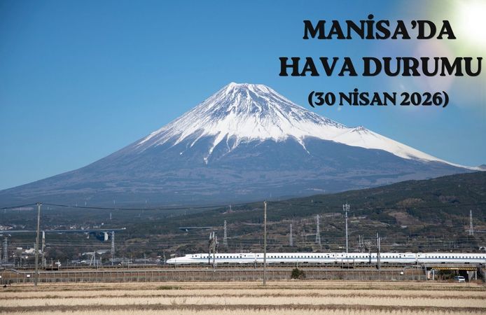30 Nisan Manisa hava durumu: Dört mevsim bir arada!