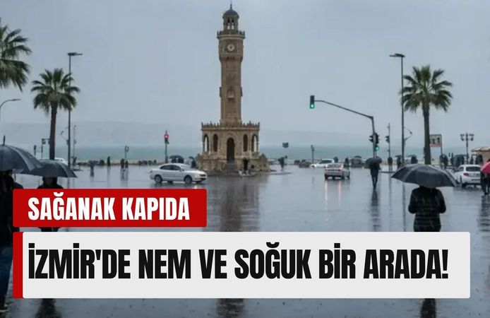 İzmir'de 3 Mayıs 2026 hava durumu: Pazar günü fırtına, sağanak ve kar bir arada!
