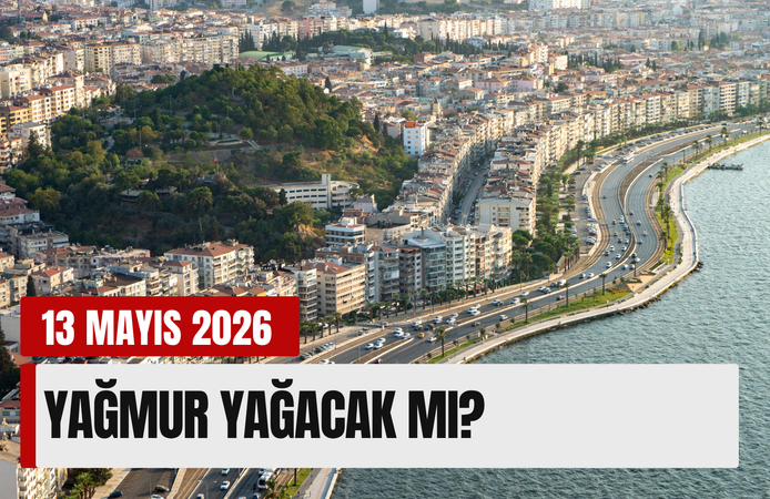 İzmir’de çarşamba mesaisi: Yağış var mı? İİlçe ilçe son durum