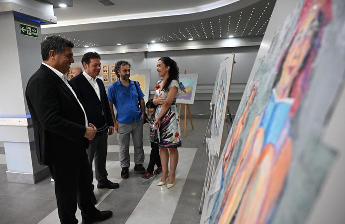 Çevre bilincine dikkat çeken sergi Manisa’da açıldı