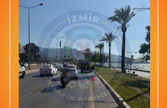 İzmir sahil yolundan gidecekler dikkat!