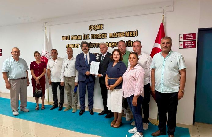 Galip Uluçam mazbatasını aldı, MHP Çeşme’de yeni dönem resmen başladı!