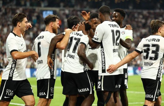 Beşiktaş'ta Avrupa Ligi kadrosu belli oldu