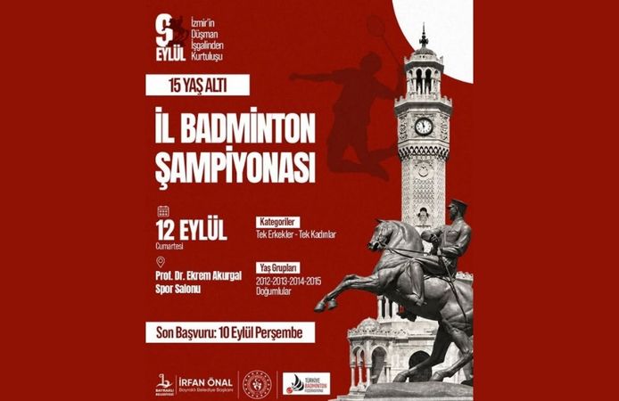 İzmir’in Kurtuluşuna özel badminton turnuvası düzenleniyor