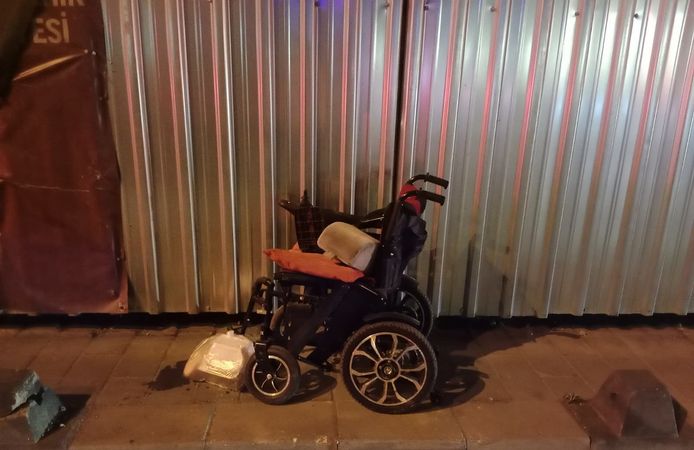 Balıkesir’de tekerlekli sandalye kullanan vatandaşa araç çarptı