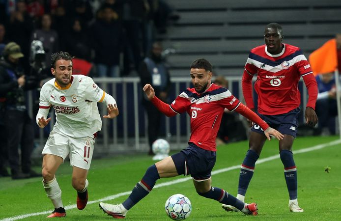 Galatasaray, Lille deplasmanında 4 golle kazandı