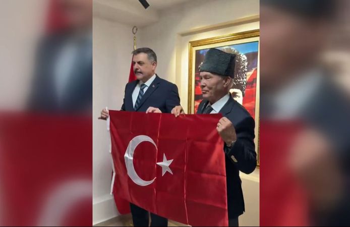İçişleri Bakanı Çiftçi, gazilerle bir araya geldi