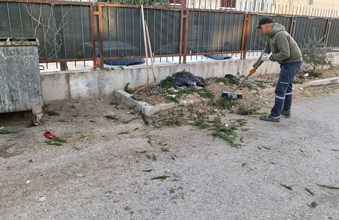 Menderes’te moloz alarmı! Belediye harekete geçti