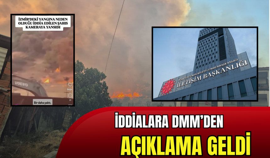 Aliağa’daki yangınla ilgili iddiaya DMM’den açıklama