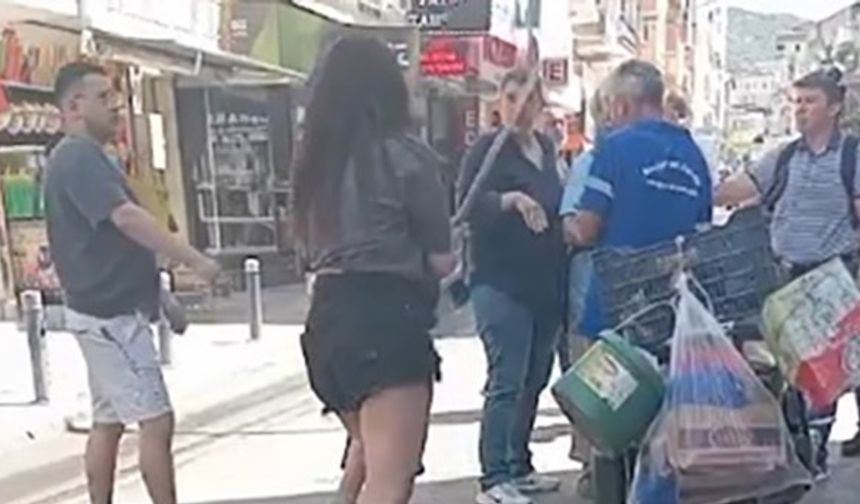 Balçova’da belediye işçisine saldıran 2 genç kız tutuklandı
