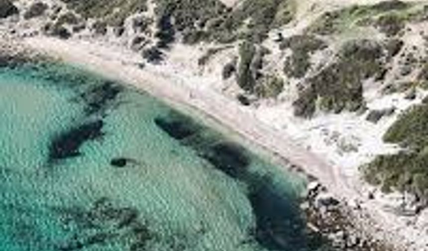 Sadece ismiyle bile huzur veriyor: Ege'de adı gibi güzel bir koy!