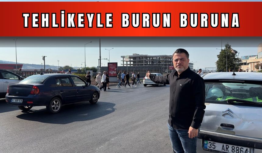 Binlerce Gaziemirli her gün tehlikeyle burun buruna