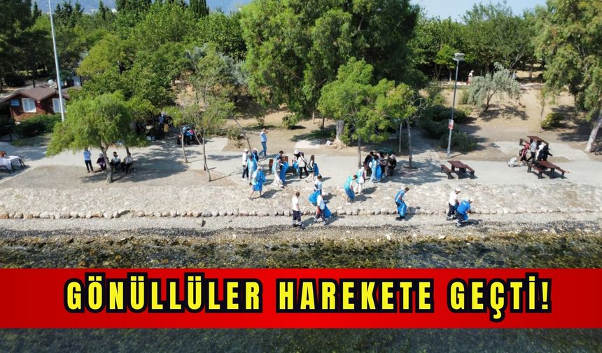 İzmir’in cennet köşesi tehdit altındaydı: Gönüllüler harekete geçti!