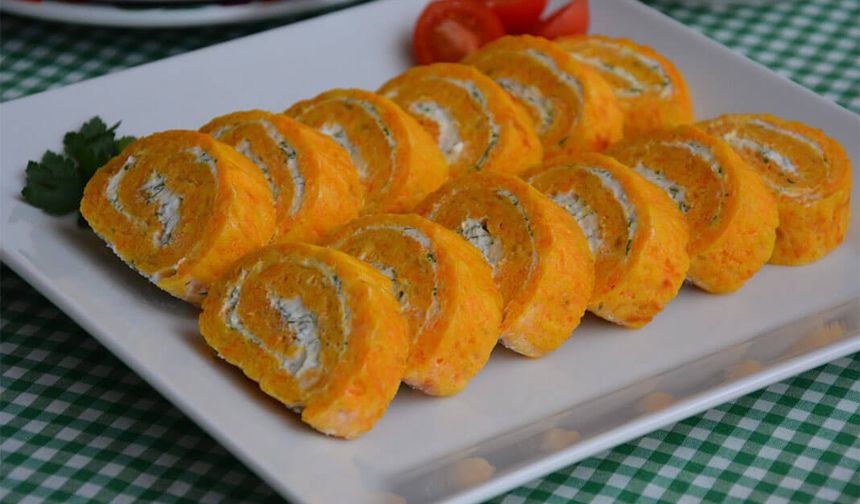Donunca şahane oluyor: Ev yapımı havuçlu rulo tatlı tarifi