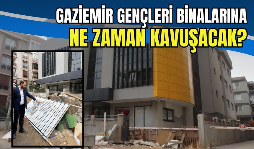 AK Parti’den Gaziemir Gençlik Merkezi tepkisi: 'Gençlik hayalleri yarım kaldı'