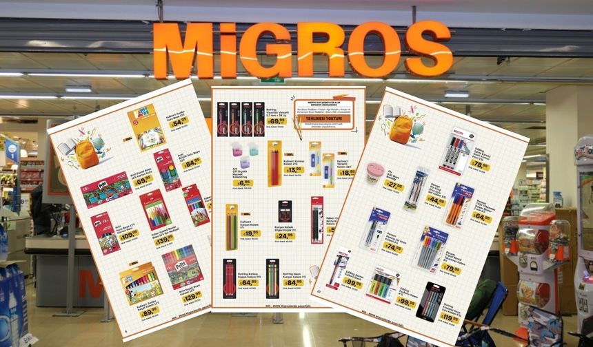 Okullar açıldı, Migros indirimleri hız kesmiyor: Fırsat bitmeden yetişin!