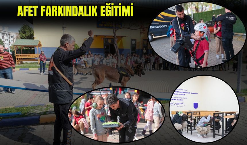 Buca, afetlere karşı bilinçleniyor