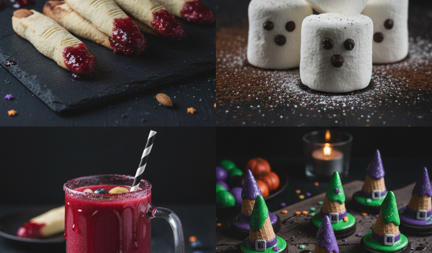 Parti menünüz sıradan olmasın! Cadılar Bayramı için basit ve temalı yiyecek önerileri