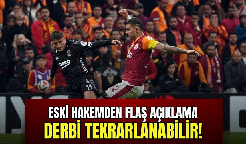 Deniz Çoban'dan derbi sonrası flaş açıklama: Derbi tekrarlanabilir!