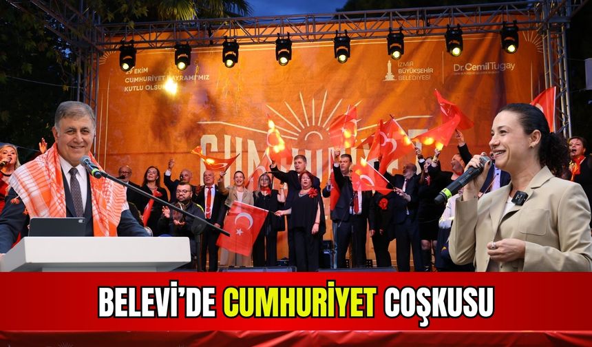 Bornova’da Cumhuriyet Bayramı böyle kutlandı!